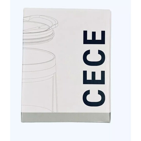 CECE Stainless Steel Tumbler Mug 12oz Hot Cold Beverage Travel Cup Leak Proof - Picture 7 of 11
